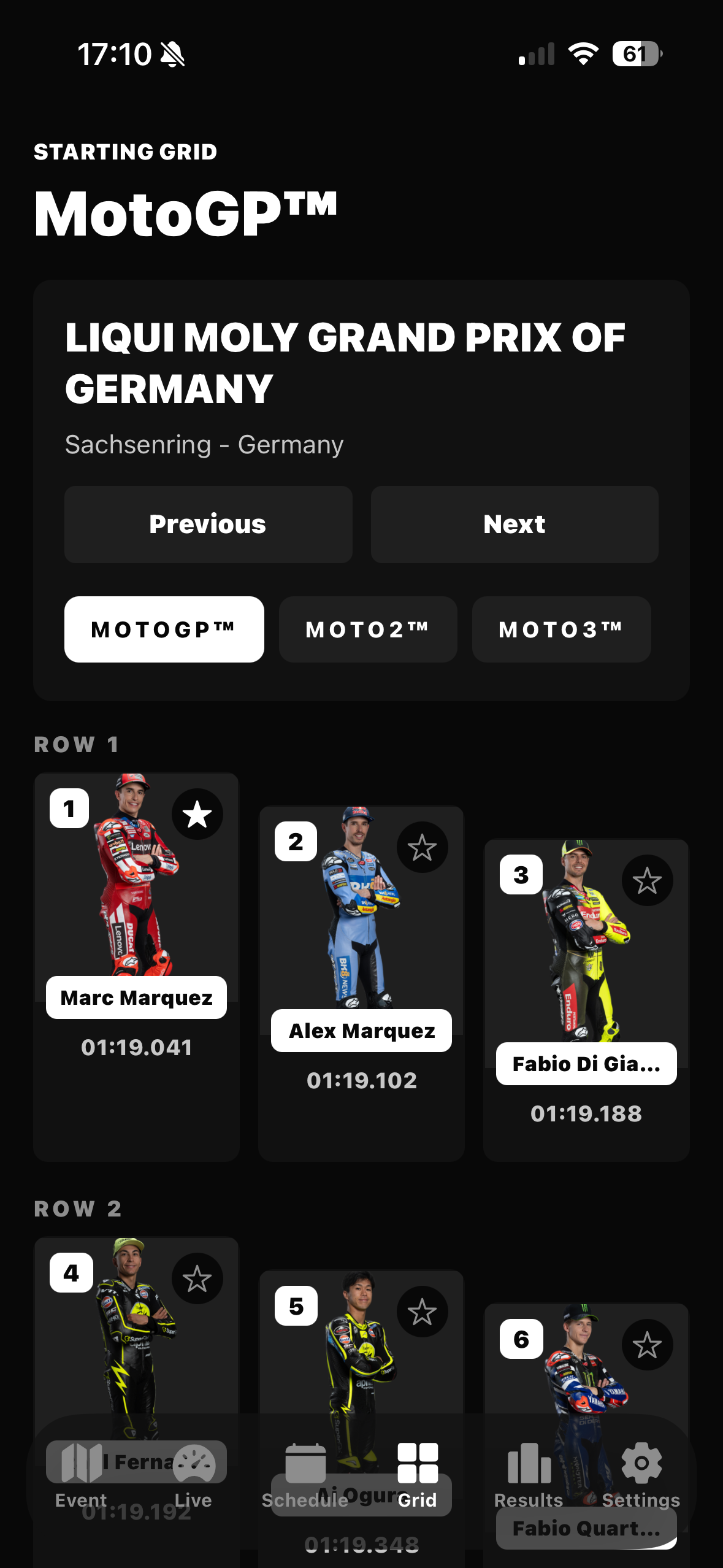 MotoTiming: Building a Real-Time Motorsport Companion App screenshot 11