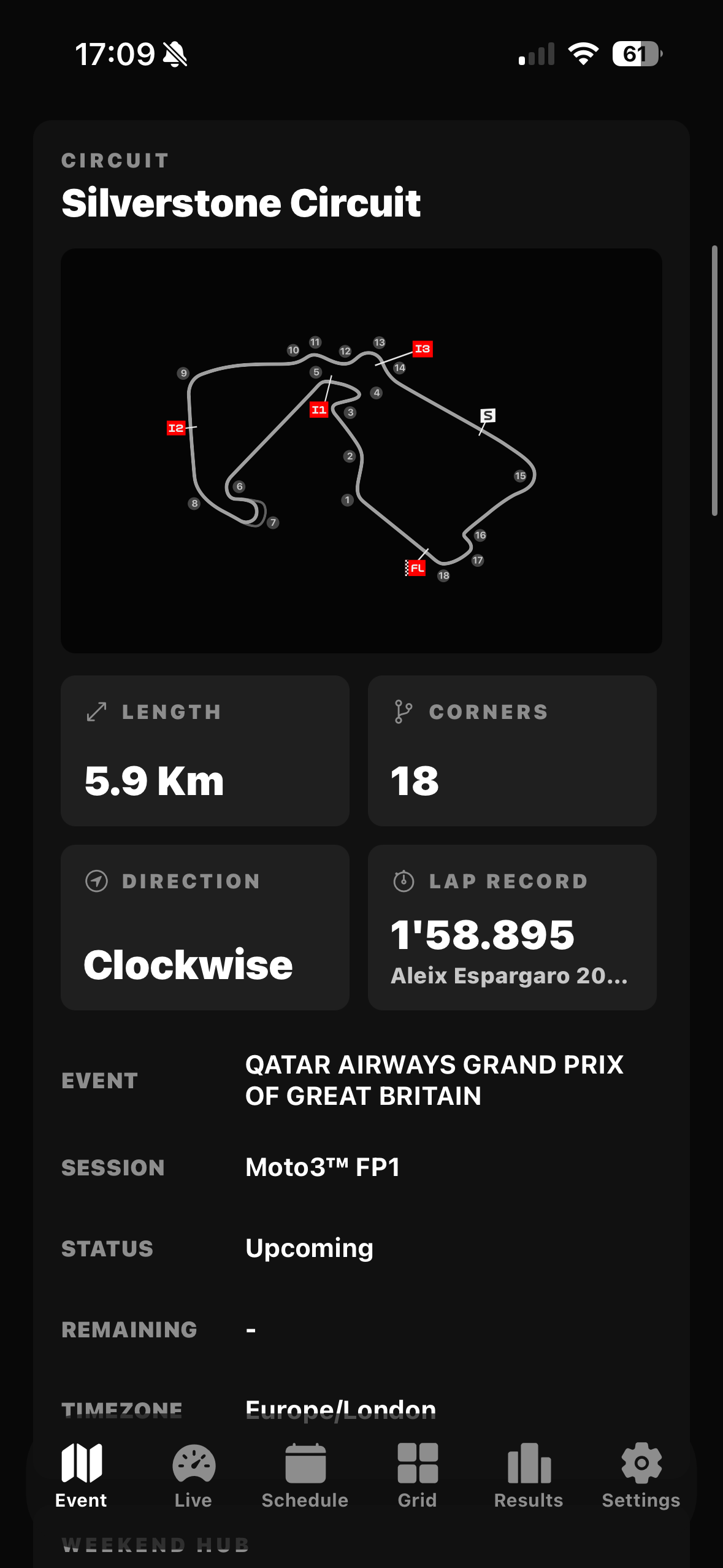 MotoTiming: Building a Real-Time Motorsport Companion App screenshot 2
