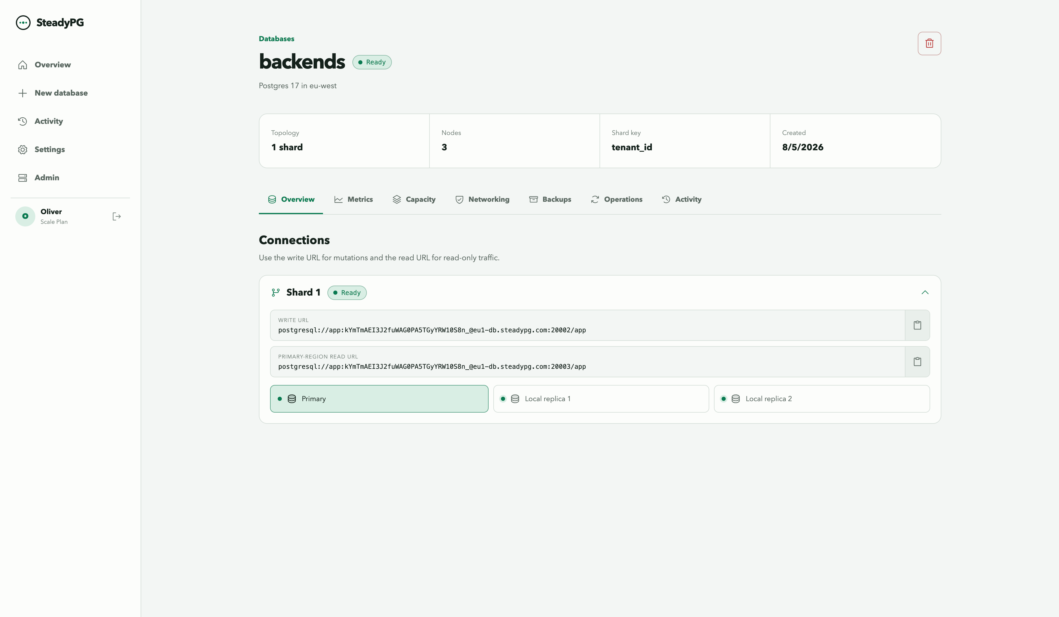 SteadyPG: Building a Self-Service Managed PostgreSQL Platform screenshot 7