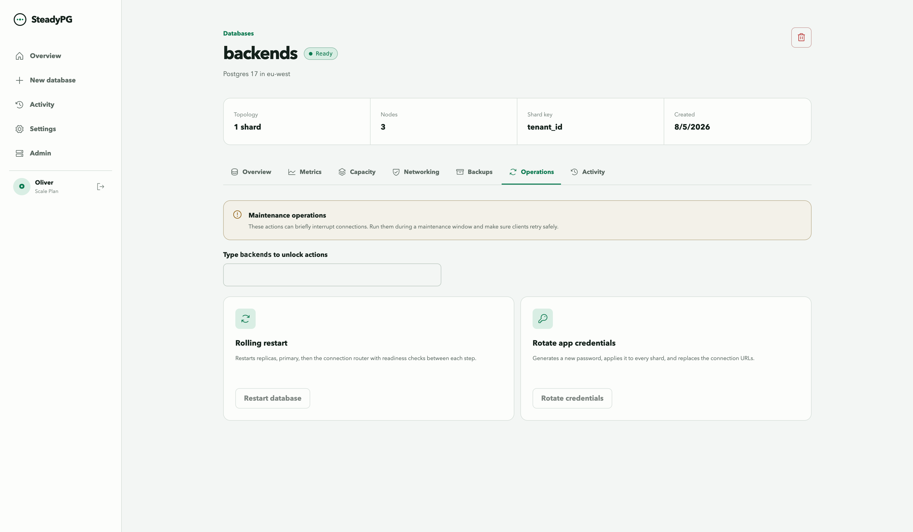 SteadyPG: Building a Self-Service Managed PostgreSQL Platform screenshot 2